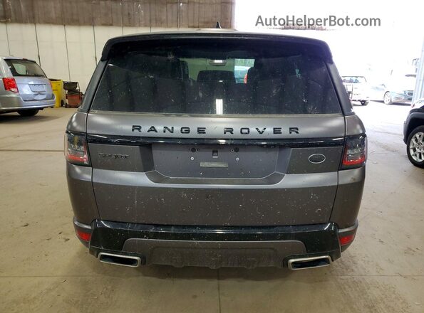SALWV2SV5JA197347 2018 LAND ROVER RANGE Gray Front interior view