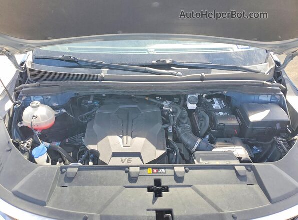 KNDNE5H35N6146160 2022 KIA CARNIVAL Blue Вид наклейки з VIN-кодом