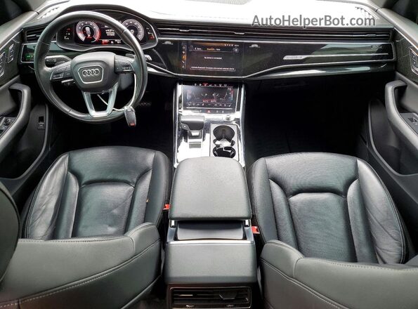 WA1FVBF10KD026871 2019 AUDI Q8 Black Սարքավորումների վահանակի տեսք