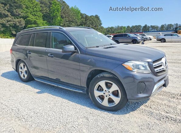 4JGDF6EE3HA752655 2017 MERCEDES-BENZ GLS Gray წინა ხედი