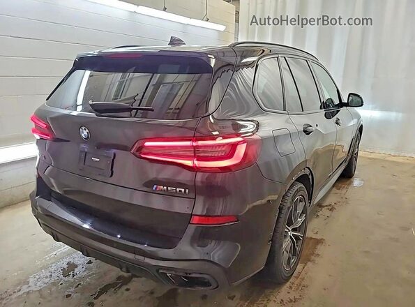 5UXJU4C01M9F71043 2021 BMW X5 Black 
