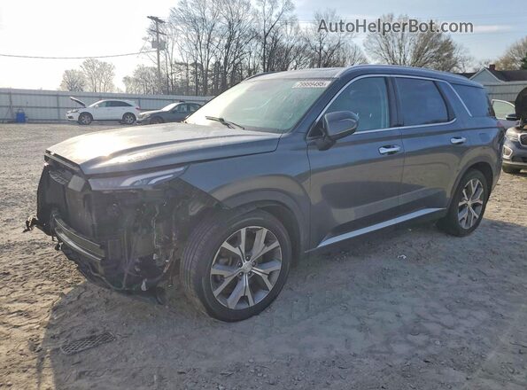 KM8R4DHE9MU278344 2021 HYUNDAI PALISADE Charcoal 