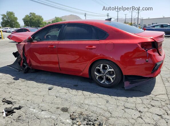 3KPF24AD8KE120216 2019 KIA FORTE Red 