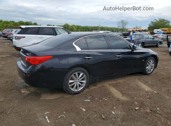 JN1CV7AP3HM642013 2017 INFINITI Q50 Black Առջևի աջ