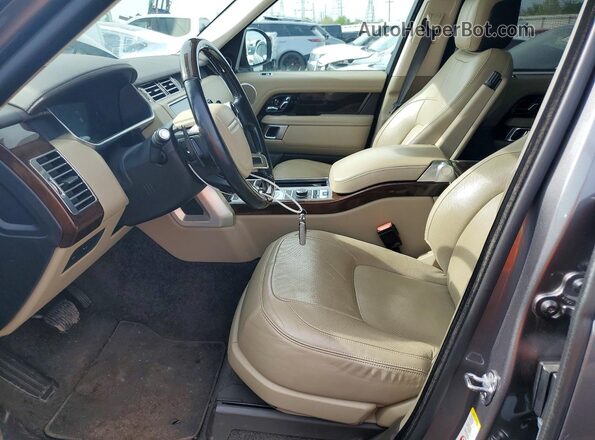 SALGS5RE0JA380479 2018 LAND ROVER RANGE ROVER Серый Вид панели приборов