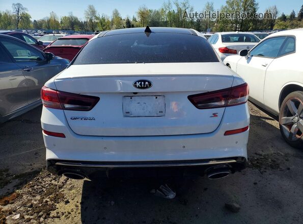 5XXGT4L36KG316829 2019 KIA OPTIMA White 