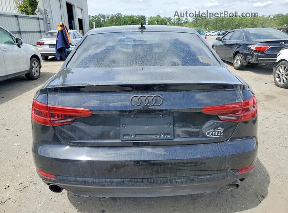 WAUGMAF46HN049525 2017 AUDI OTHER Black წინა სალონის ხედი