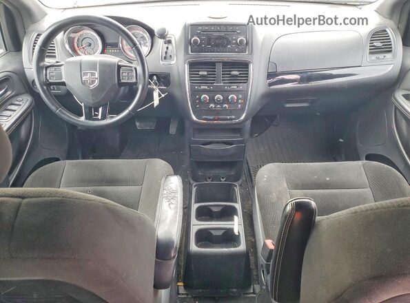 2C4RDGBGXGR316214 2016 DODGE CARAVAN Серебряный Вид щитка приборов