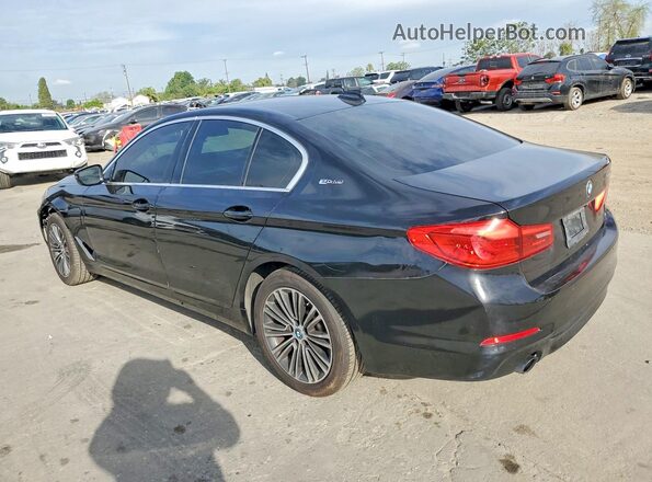 WBAJA9C52KB399446 2019 BMW 5 SERIES Черный Задняя правая четверть