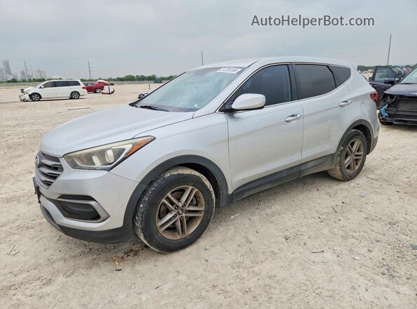 5XYZT3LB3HG433430 2017 HYUNDAI SANTA FE Silver Հետևի ձախ