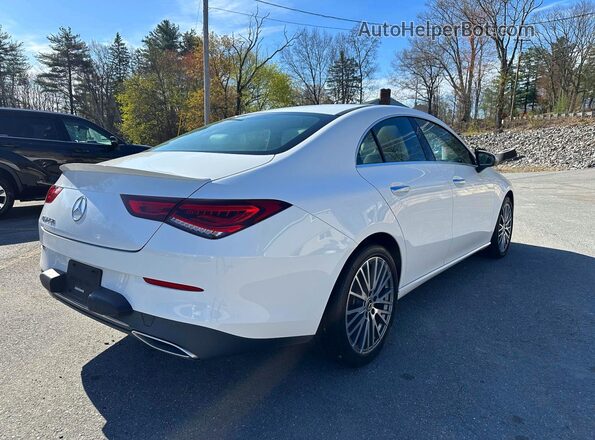 W1K5J4GB6PN384130 2023 MERCEDES-BENZ CLA-CLASS Белый Передняя правая четверть