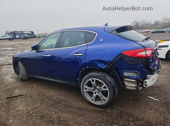 ZN661XUA1JX270526 2018 MASERATI LEVANTE Blue Tył prawy