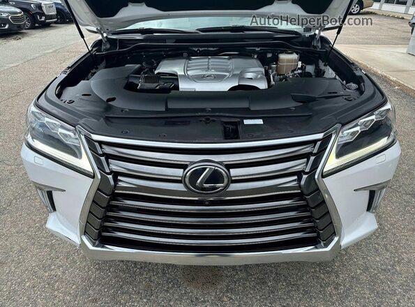 JTJHY7AX2K4285356 2019 LEXUS LX White Front interior view