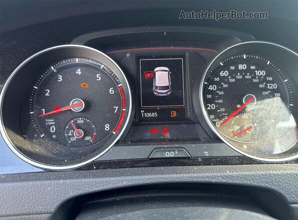 3VW5T7AU6KM002193 2019 VOLKSWAGEN GTI Красный 