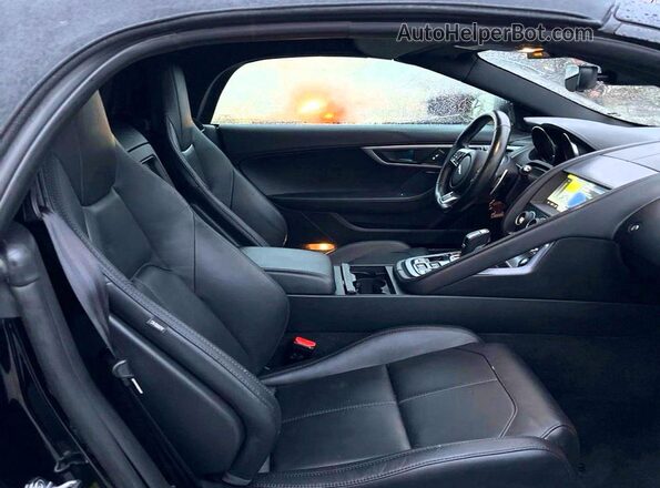 SAJDD5GX0LCK69156 2020 JAGUAR F-TYPE Black უკანა ხედი