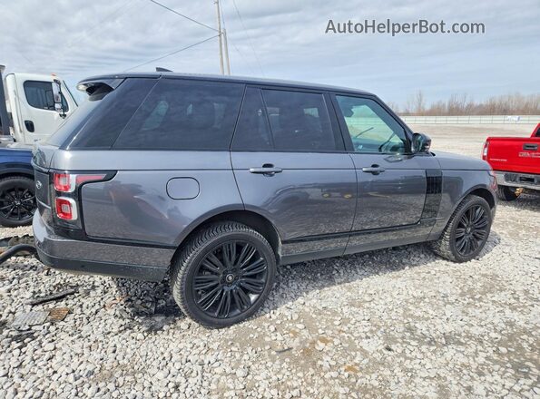 SALGS2RK8KA537651 2019 LAND ROVER RANGE ROVER Gray Передня права чверть