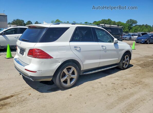 4JGDA5JB1JB030668 2018 MERCEDES-BENZ GLE White Передня права чверть