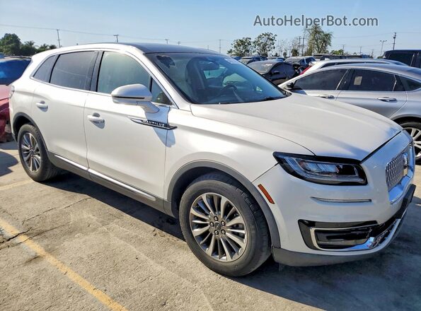 2LMPJ6K93KBL24815 2019 LINCOLN NAUTILUS White 