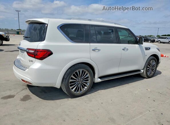 JN8AZ2NE3K9225378 2019 INFINITI QX80 White 