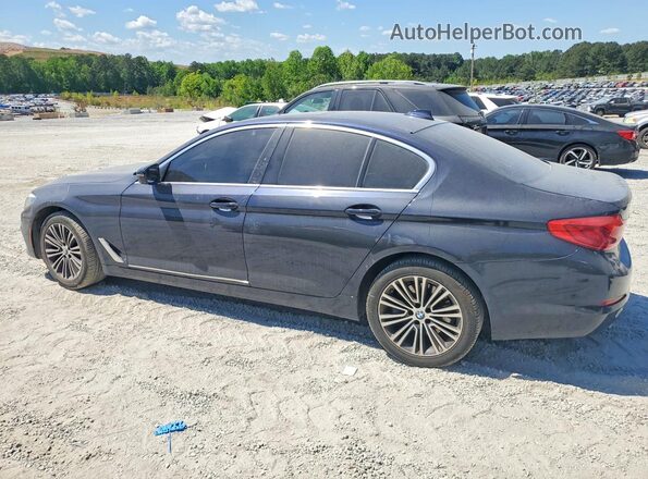 WBAJA5C50KWW38641 2019 BMW 5 SERIES Blue Rear right