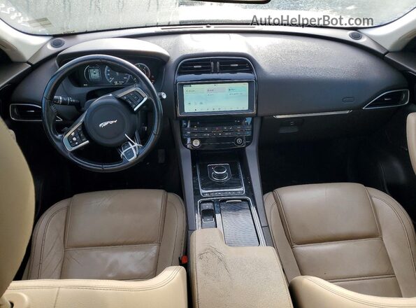 SADCK2FN2JA288285 2018 JAGUAR F-PACE Black Вид щитка приладів