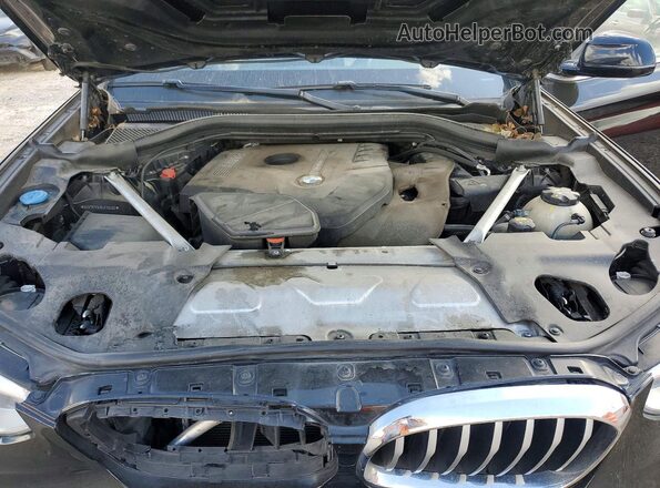 5UXTR7C51KLF26322 2019 BMW X3 Черный Вид подкапотного пространства