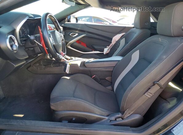 1G1FB3DS6H0172331 2017 CHEVROLET CAMARO Black Vista del salpicadero