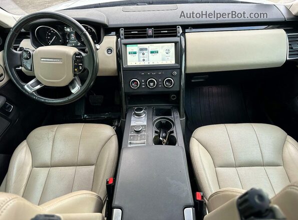 SALRG2RV7K2412963 2019 LAND ROVER DISCOVERY White Հետևի նստատեղերի տեսք
