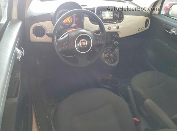 3C3CFFAR6GT222216 2016 FIAT 500 White Вид панелі приладів