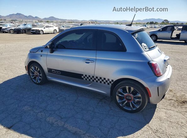 3C3CFFKH8JT377640 2018 FIAT 500 Silver Հետևի ձախ
