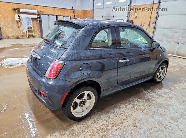3C3CFFKR4HT526242 2017 FIAT 500 Charcoal უკანა მარჯვენა