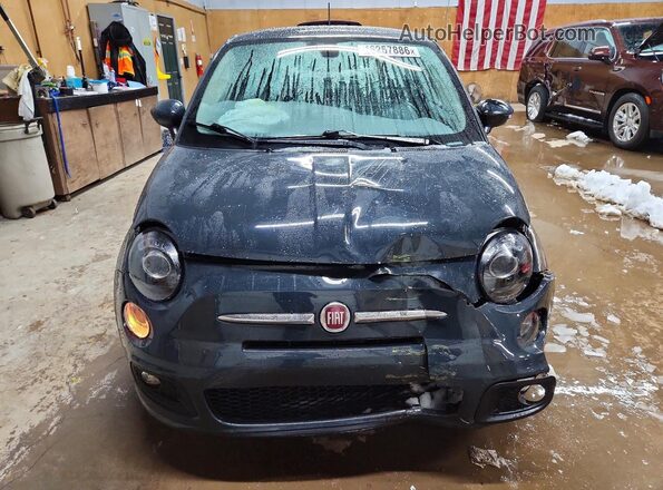 3C3CFFKR4HT526242 2017 FIAT 500 Charcoal წინა ხედი