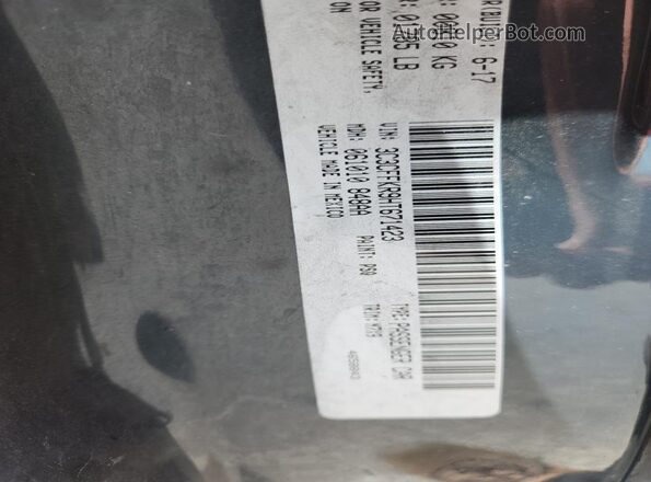 3C3CFFKR9HT671423 2017 FIAT 500 Серый Вид подкапотного пространства