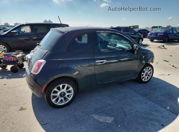 3C3CFFKR9HT671423 2017 FIAT 500 Серый Задняя правая четверть
