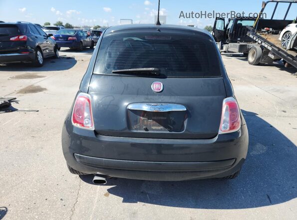 3C3CFFKR9HT671423 2017 FIAT 500 Серый Вид сзади