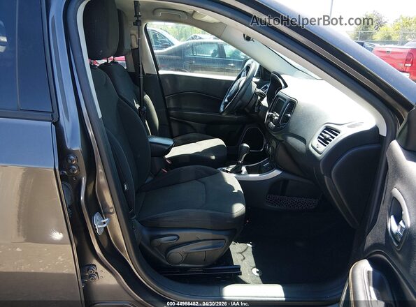 3C4NJCAB0JT335249 2018 JEEP COMPASS Dark Brown 