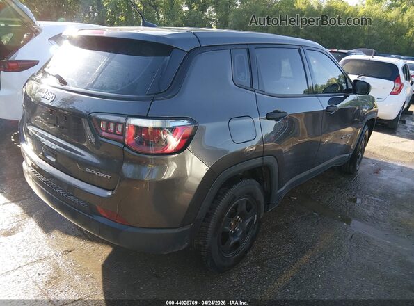 3C4NJCAB2KT658378 2019 JEEP COMPASS Серый Задняя правая четверть