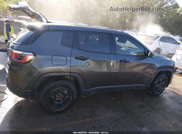 3C4NJCAB2KT658378 2019 JEEP COMPASS Серый Вид задней части салона