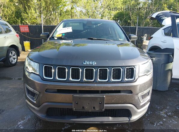 3C4NJCAB2KT658378 2019 JEEP COMPASS Серый Вид щитка приборов