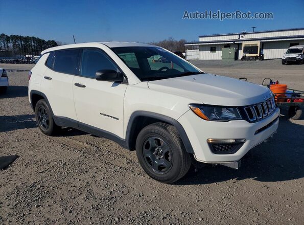 3C4NJCAB2LT147738 2020 JEEP COMPASS White წინა მარჯვენა