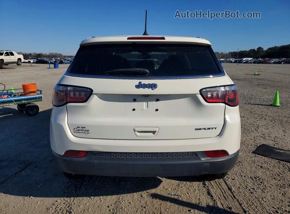 3C4NJCAB2LT147738 2020 JEEP COMPASS White უკანა ხედი