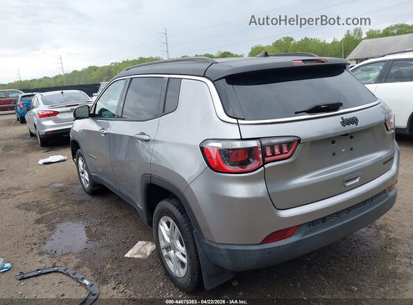 3C4NJCAB3LT102212 2020 JEEP COMPASS Silver Rear left