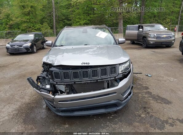 3C4NJCAB3LT102212 2020 JEEP COMPASS Silver Instrument cluster view