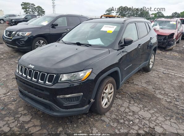3C4NJCAB6HT605868 2017 JEEP NEW COMPASS Черный Передняя левая четверть