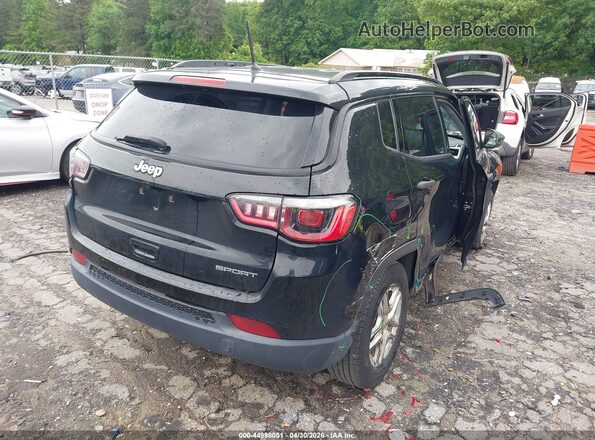 3C4NJCAB6HT605868 2017 JEEP NEW COMPASS Черный Задняя правая четверть