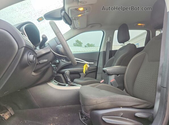 3C4NJCABXMT560928 2021 JEEP COMPASS Black წინა სალონის ხედი