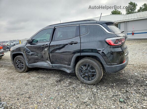 3C4NJCABXMT560928 2021 JEEP COMPASS Black უკანა მარცხენა
