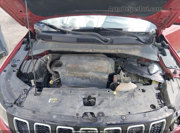 3C4NJCBB0HT629615 2017 JEEP NEW COMPASS Red Հետևի տեսք