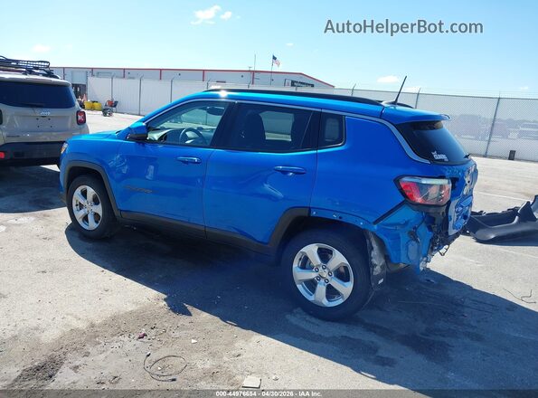 3C4NJCBB3HT652676 2017 JEEP NEW COMPASS Blue Задня ліва чверть