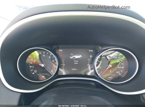 3C4NJCBB3HT652676 2017 JEEP NEW COMPASS Blue Вид задніх сидінь